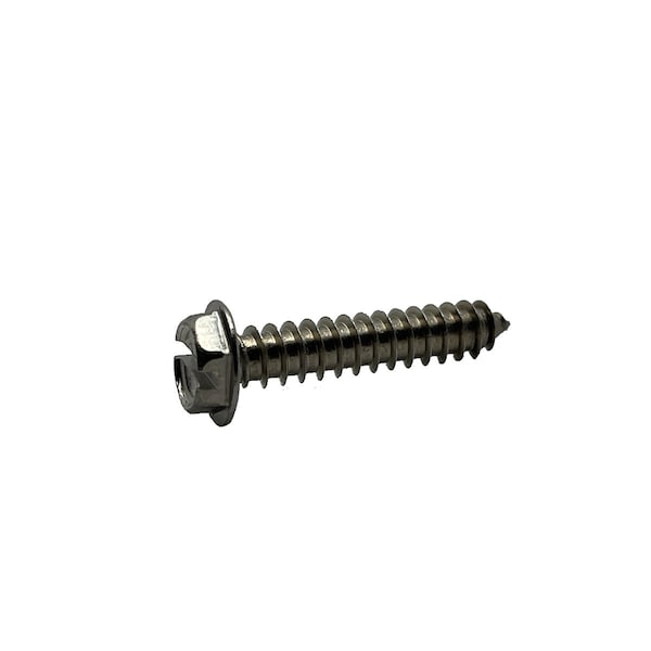 Suburban Bolt And Supply Sheet Metal Screw, 10 x 7/8 in, Steel Hex